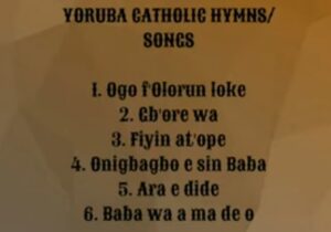 Yoruba Catholic Hymns And Songs Mix – yoruba catholic hymns and songs mix