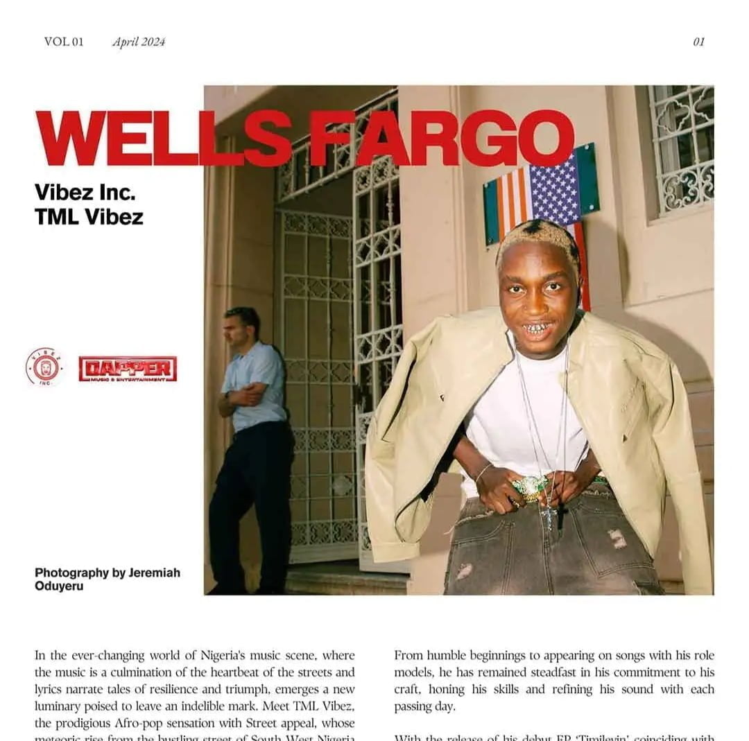 Vibez Inc – Wells Fargo ft. Tml Vibez featured image Vibez Inc – Wells Fargo ft. Tml Vibez – Vibez Inc ft Tml Vibez Wells Fargo Soundwela