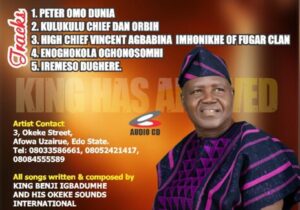 King Benji Igbadumhe – Peter omo dunia – King Benji Igbadumhe Peter omo dunia
