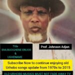 Prof. Johnson Adjan – Ojaganoh featured image Prof. Johnson Adjan – Ojaganoh – Prof Johnson Adjan Ojaganoh